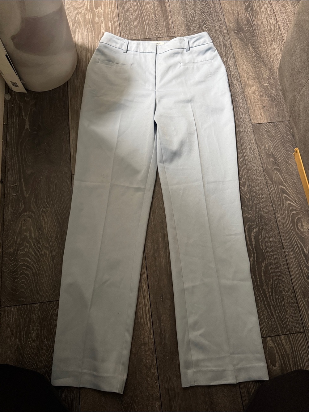Light Blue Dress Pants - Classic Straight Fit